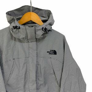 ※S2 THE NORTH FACE ノースフェイス マウンテンパーカー ナイロン ギンガムチェック ブラック系 サイズM