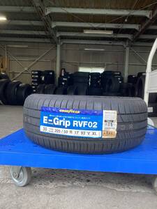 【法人宛限定送料無料】GYYF102321 GOODYEAR　205/50R17　93VXL　E-GripRVF02　1本　2022年製