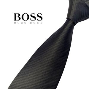 HUGO BOSS ネクタイ レジメンタル柄 ストライプ柄 ヒューゴボス USED 中古 m1611