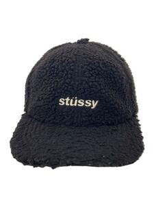 STUSSY◆キャップ/-/BLK/メンズ//