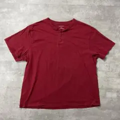 ヴィンテージ　Tシャツ　半袖　US古着　ユーズド　夏服　ハーフボタン　c32