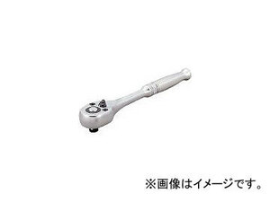 前田金属工業/TONE ラチェットハンドル(ホールドタイプ) 6.35凸 140mm 48枚歯 RH23K(3699102) JAN：4953488208887