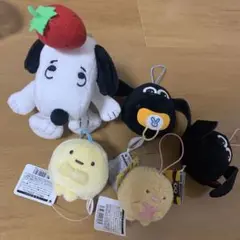 ひつじのショーンフェイスマスコット すみっコぐらし SNOOPYマスコット