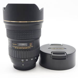 新品級 | Tokina トキナー 超広角ズームレンズ AT-X 16-28 PRO FX 16-28mm F2.8 (IF) ASPHERICAL ニコン用 フルサイズ対応 #3976