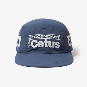 希少★新品本物【青】★STERN 5PANEL スターン TEAM CETUS シータス ストラップロゴ 正規店購入 ディセンダント 入手困難 DESCENDANT 22S/S