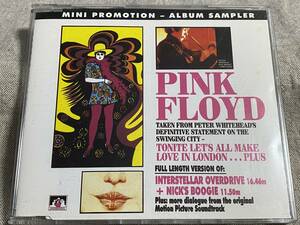 PINK FLOYD - MINI PROMOTION ALBUM SAMPLER 91年 廃盤 レア盤