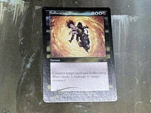 MTG 窒息の旋風/Suffocating Blast Foil 英 1枚迄