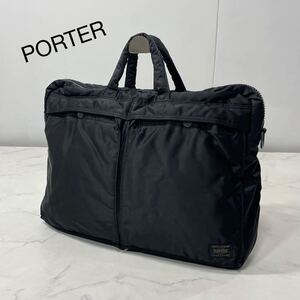 PORTER ポーター 日本製 2way タンカー トート バッグ ブラック