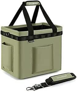 HAUSHOF ツールバッグ 工具袋 ギアコンテナ 工具バック 多機能 工具収納バッグ ワンタッチ バケット ツールボックス オッ