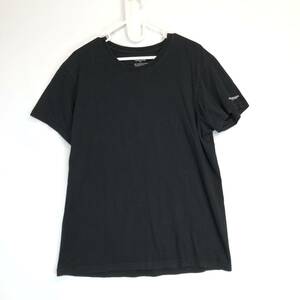 ネイバーフッド NEIGHBORHOOD コットンTシャツ Lサイズ ブラック 袖ロゴ