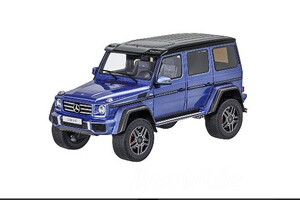 GT スピリット ベンツ特注 1/18 メルセデス・ベンツ Gクラス G500 4x4 モーシャリスブルー G-Class Mauritiusblau クレイジーカラー 限定