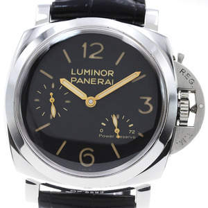 パネライ PANERAI PAM00423 ルミノール 1950 3DAYS パワーリザーブ 手巻き メンズ _847597