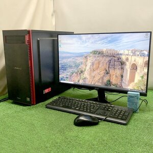 キ森h578 iiyama製 ゲーミングPC【Windows 10 Home】AMD Ryzen7 3700X 8-Core Processor 3.60GHz/32GB/64ビット/SSD/グラボ■LEVEL