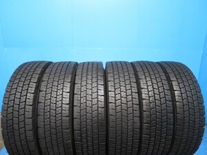 ◆DUNLOP　ECORUT SP068◆225/80R17.5 123/122L ◆2022年2023年　6本◆A1264