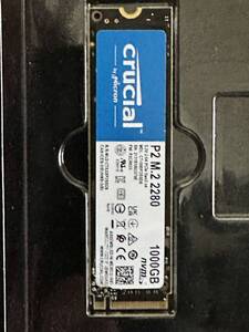 Crucial P2シリーズ 1TB M.2 SSD CT1000P2SSD8