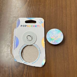 607p2439☆ PopGrip Opal POPSOCKETS（ポップソケッツ） スマホリング スマホスタンド スマホグリップ スマホアクセサリー