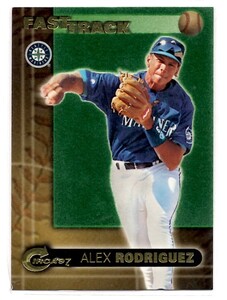 MLB 1997 Fleer Circa FAST TRACK 8of10 Alex Rodriguez アレックス・ロドリゲス　A・ロッド　　新品ミント状態品