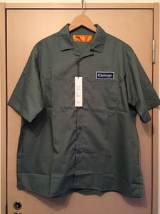 CHALLENGER チャレンジャー WORKER SHIRT DARK GREEN ワーク シャツ ダークグリーン L