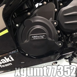 超得●3点セット!【Ninja400専用】【オルタネータカバー/クラッチカバー/ウォーターポンプカバー】ブラック