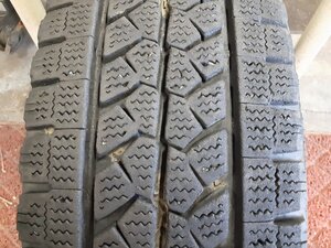 オパF5824①■205/75R16 113/111L LT　1本のみ　BRIDGESTONE BLIZZAK W979　送料無料 冬 ’21年 7～8分山 地山 エルフ キャンター トラック