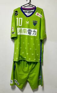 LONGYOUG JAPAN 湘南ベルマーレフットサルクラブ 2018/2019 ホーム ユニフォーム 上下セットアップ ロドリゴ RODRIGO 背番号10 サイズXO