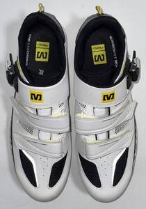 ★MAVIC(マヴィック)　Ksyrium Elite（キシリウム エリート） 　ROAD CYCLING CYCLISME SHOE　EU41 1/3　 BLACK/White 　