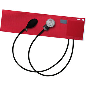 ＦＯＣＡＬ アネロイド血圧計 ＦＣ-１００Ｖ ナイロンカフ レッド /k