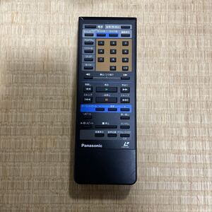 動作確認済み【Panasonic】◆パナソニック◆ オーディオリモコン veq1200