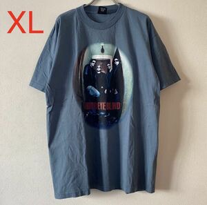 レア 菅田将暉 着用 Third Eye Blind Bonfire Tour Tee XL Slate Blue サードアイブラインド Tシャツ Band Rap バンドT ラップT 古着 