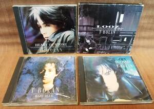 T-BOLAN CD アルバム 4点 セット まとめて まとめ売り 再生確認済 LOOZ SO BAD BABY BLUE HEART OF STONE