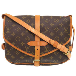 ルイ ヴィトン ソミュール30 モノグラム M42256 ショルダーバッグ LV 0110 LOUIS VUITTON