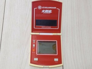 即決LCD 大脱走 動作確認済 バンダイソーラーパワーシリーズ 電子ゲーム LSI ゲームウォッチ