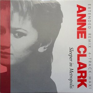 アン・クラーク Anne Clark - Sleeper In Metropolis (Extended Remix)ドイツ盤 12インチ4曲入りシングル