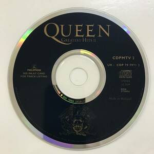 【CD】QUEEN / GREATEST HITS Ⅱ【ディスクのみ】@SO-70