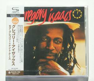 Gregory Isaacs『More Gregory + Night Nurse』【SHM-CD】80年代屈指のラヴァーズロック名盤2枚をカップリング収録