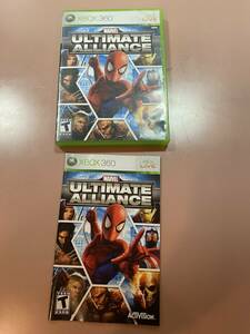 国内本体起動確認済 Xbox360★マーベル アルティメットアライアンス★used☆Marvel Ultimate Alliance☆