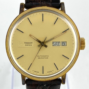 【ジャンク品】ティソ TISSOT シースター デイデイト 腕時計 自動巻き 【中古】