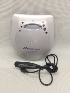 E488△SONY ソニー WALKMAN DーE777 ポータブルCDプレーヤー リモコン シルバー【保証あり】241118