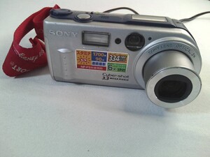  SONY ソニー Cyber-shot デジタルカメラ 　DSC-P1★動作OK!液晶不良!ジャンク