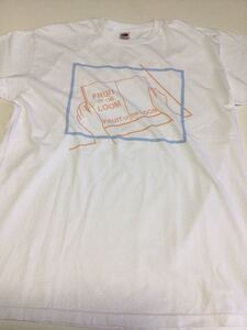 FRUIT OF THE LOOM 　フルーツオブザルーム ☆イラストTシャツ（BOOK柄）★Ｌサイズ〇長期保管・デッドストック・未使用品