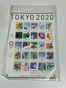 東京2020オリンピック・パラリンピック競技大会 切手シート 84円×20 コレクション 現状品 送140