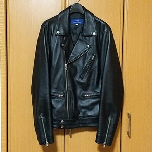 ITEMS URBAN RESEARCH アーバンリサーチ ダブルライダースジャケット 38 M 黒 ブラック ルイスレザーズ lewis leathers サイクロン 666