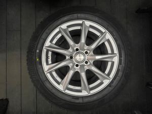 ブリヂストン スタッドレス ブリザック VRX3 225/60R18 2024年製 ＆ アルミホイール 新品 4本 送料無料 新型 アルファード、ヴェルファイア