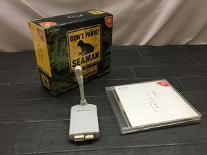 II398 ドリームキャスト シーマン,禁断のペット 同居型育成シュミレーション レア Dreamcast 取説/外箱付 /60