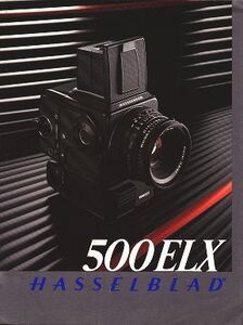 Hasselblad ハッセルブラッド 500ELX の カタログ(未使用美品)