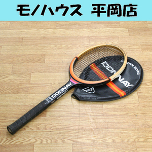 希少 ビンテージ 木製テニスラケット 硬式 DONNAY ALLWOOD BJORN BORG ベルギー製 