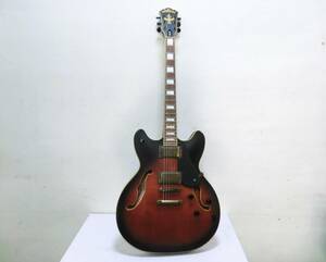 レア　アコースティックギター　ワッシュバーン　Washburn HB-36 Vintage Matte Tabacco Sunburst with Original Hard Shell Case Mint-New