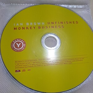 ジャンク品　イアン・ブラウン IAN BROWN Unfinished Money Business レンタル版　CD ディスクのみ　