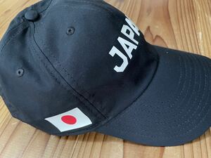 送料込み！NIKE キャップ 黒 ブラック JAPAN ランニング マラソン 日本代表 陸上 DLY-FIT 帽子 CAP 軽量 ナイキ