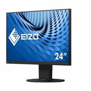 【中古】EIZO カラー液晶モニター 23.8型 ブラック EV2460-BK